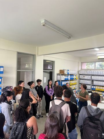  Visitas/pesquisas ao Arquivo Geral - Alunos do curso de História da Paraíba II - UFCG - Data - 08 -08 -2025